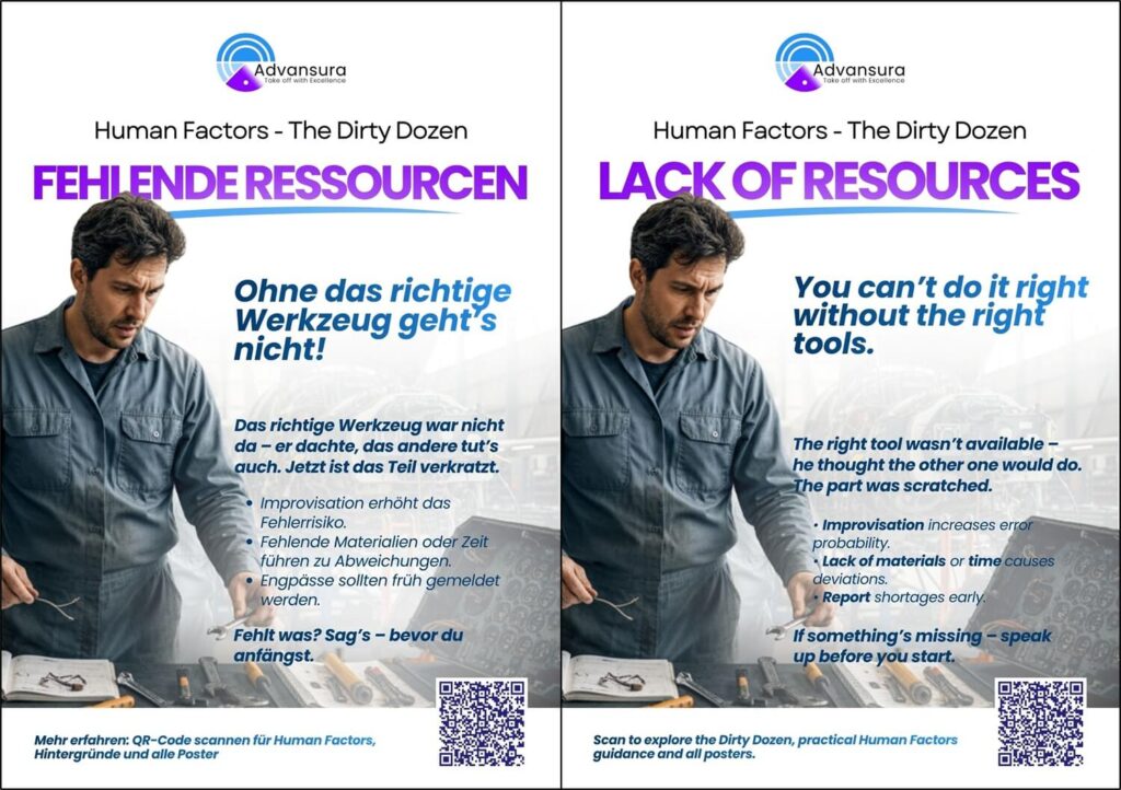 03 human factors dirty dozen poster lack of resources