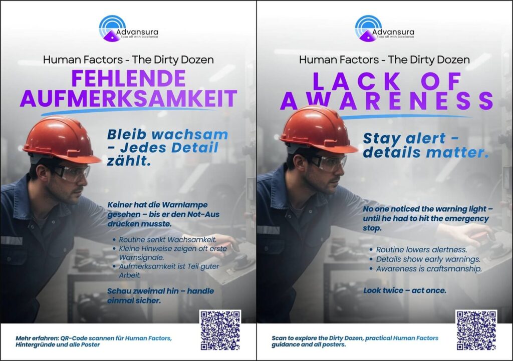 07 human factors dirty dozen poster lack of awareness